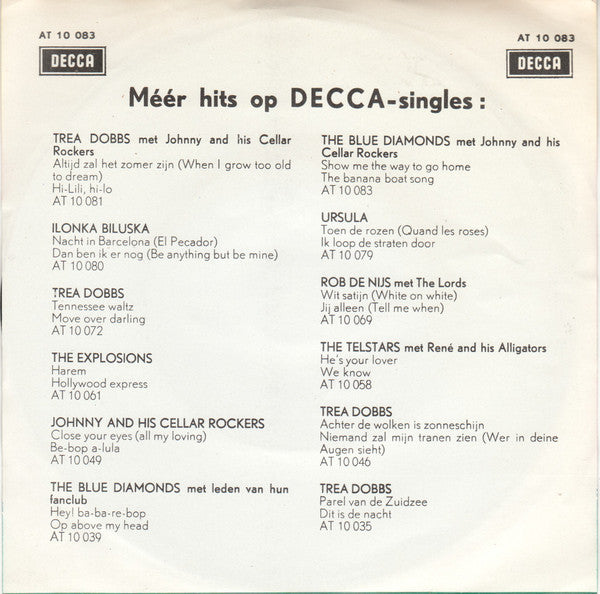 The Blue Diamonds : Show Me The Way To Go Home / The Banana Boat Song (7", Single)