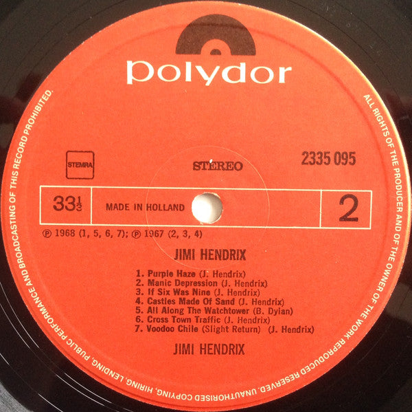 Jimi Hendrix : Re-Experienced (2xLP, Comp)