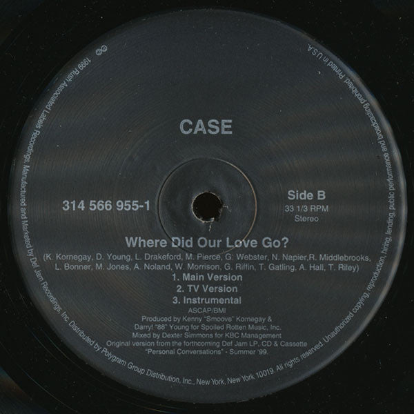 Case : Happily Ever After / Where Did Our Love Go? (12")