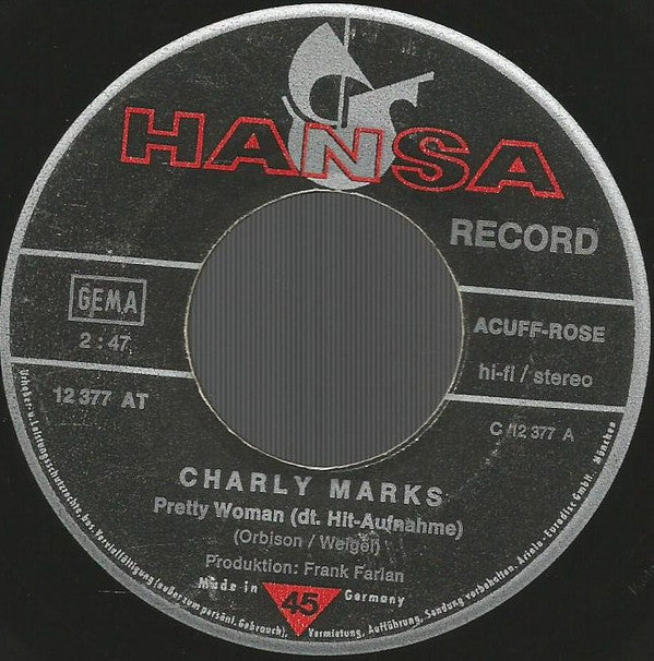 Charly Marks : Pretty Woman (7", Single)