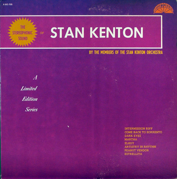 Members Of The Stan Kenton Orchestra : The Stereophonic Sound Of Stan Kenton (LP, Album, RE)
