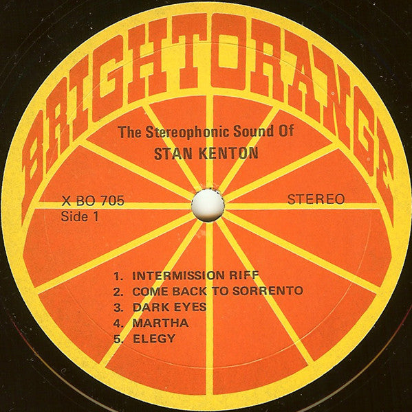 Members Of The Stan Kenton Orchestra : The Stereophonic Sound Of Stan Kenton (LP, Album, RE)