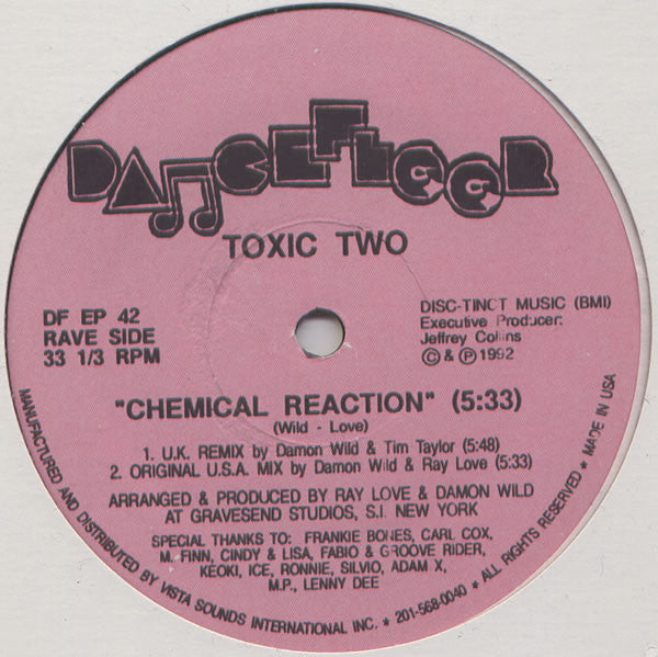 Toxic Two : Chemical Reaction (12", EP)