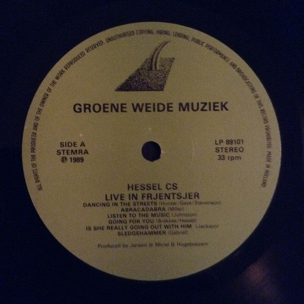 Hessel : Live In Frjentsjer (LP, Album)