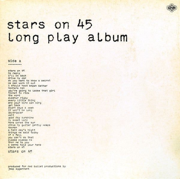 Stars On 45 : Long Play Album (LP, Album)