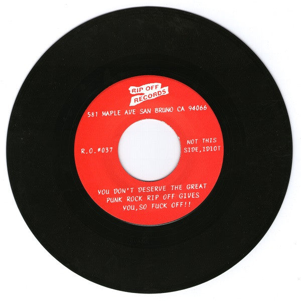 The Chronics (2) : First Time, Best Time / Go On (7", S/Sided)