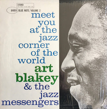 Art Blakey & The Jazz Messengers : Meet You At The Jazz Corner Of The World (Volume 2) (LP, Album, RE)