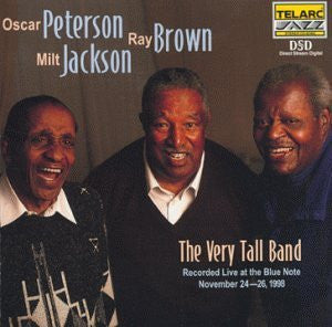 Oscar Peterson, Ray Brown, Milt Jackson : The Very Tall Band (CD, Album)