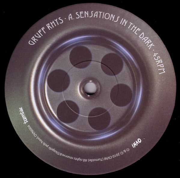 Gruff Rhys : Sensations In The Dark (12", Single)