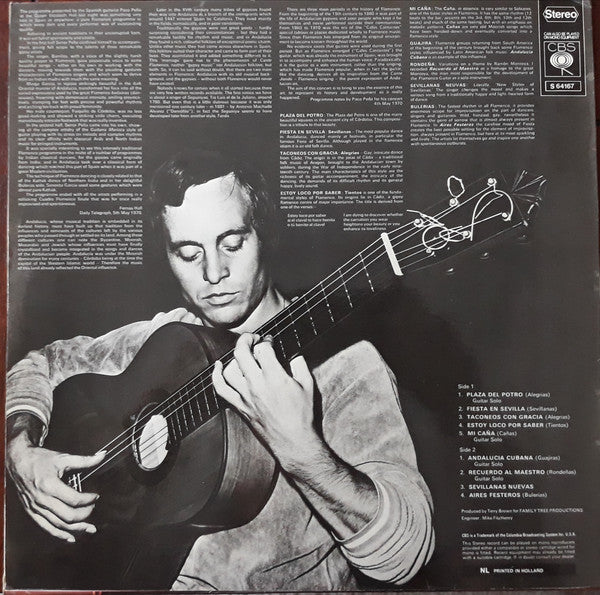 Paco Peña : Paco Peña Presents The Art Of Flamenco (LP, Album)