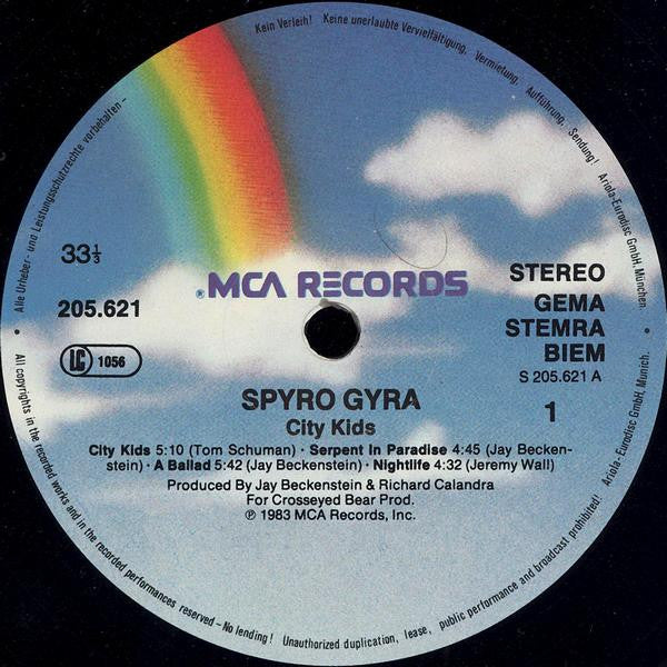 Spyro Gyra : City Kids (LP, Album)