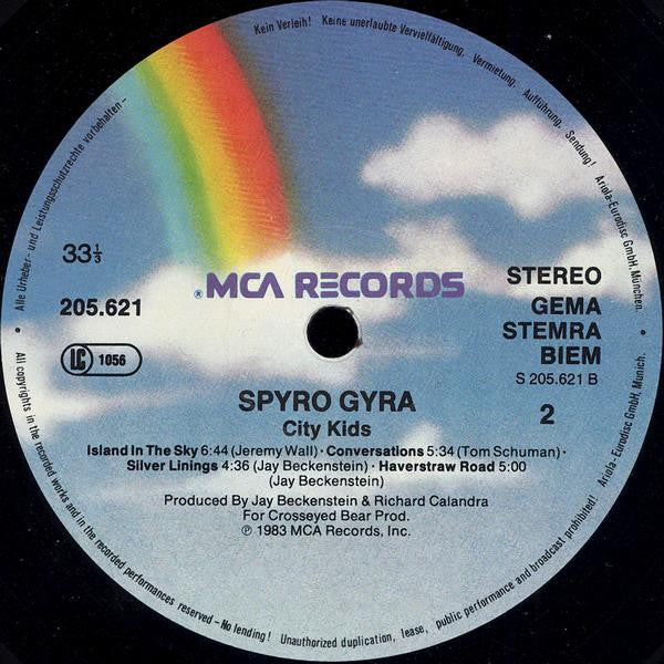 Spyro Gyra : City Kids (LP, Album)