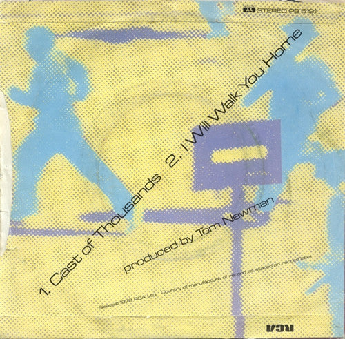 The Adverts : Cast Of Thousands (7", Single)