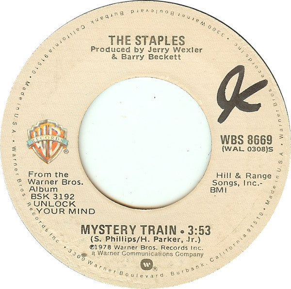 The Staples : Unlock Your Mind (7")