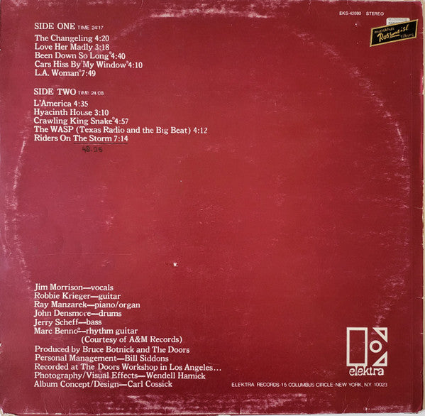 Doors* : L.A. Woman (LP, Album, RE)