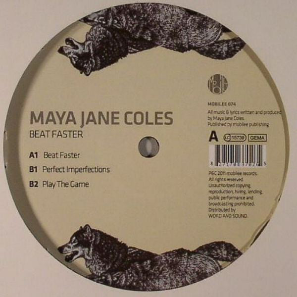 Maya Jane Coles : Beat Faster (12", Single)