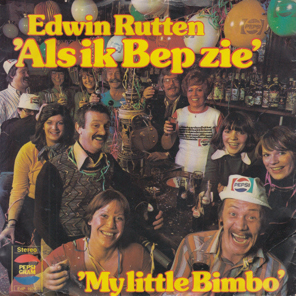 Edwin Rutten en De Joseph Lam Jazz Band : Als Ik Bep Zie (7", Single)