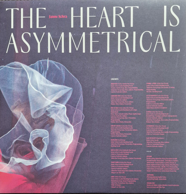 Janne Schra : The Heart Is Asymmetrical (LP, Album)