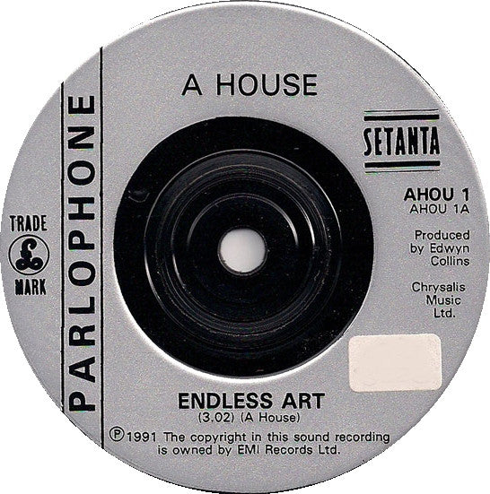 A House : Endless Art (7", Single)