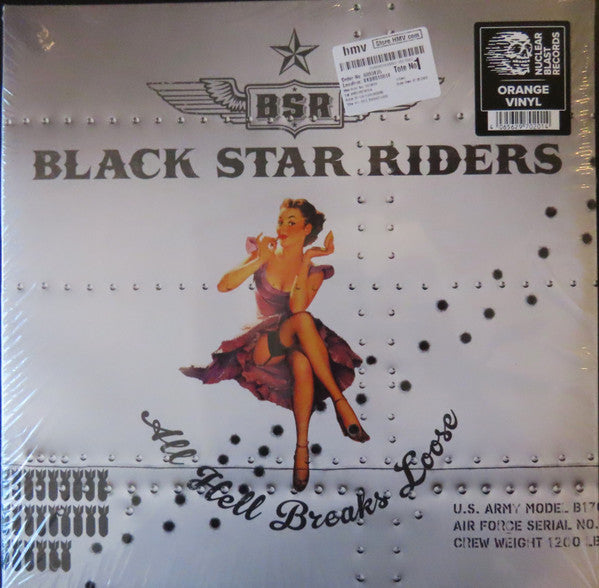 Black Star Riders : All Hell Breaks Loose (2xLP, Album, Ltd, RE, Ora)