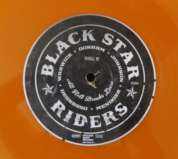 Black Star Riders : All Hell Breaks Loose (2xLP, Album, Ltd, RE, Ora)