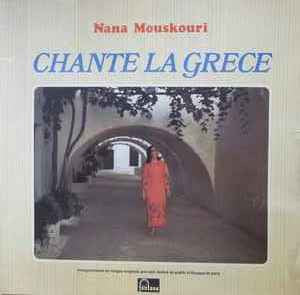 Nana Mouskouri : Chante La Grece (LP, Album, Gat)