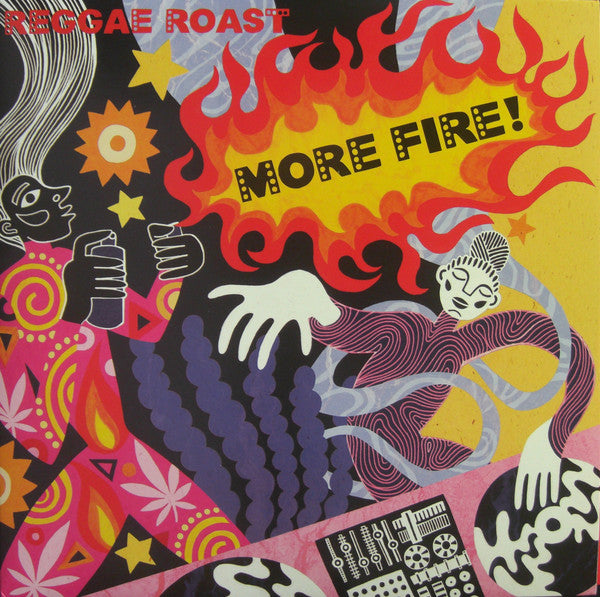 Reggae Roast : More Fire! (2xLP, Album, Ltd, Num, Ora)