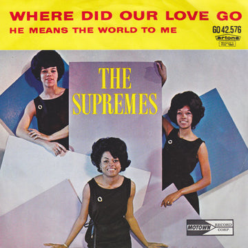 The Supremes : Where Did Our Love Go (7", Single, Col)