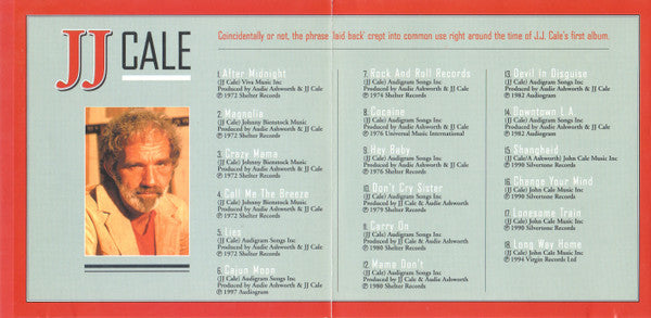 J.J. Cale : Classic JJ Cale (CD, Album, Comp, RM)