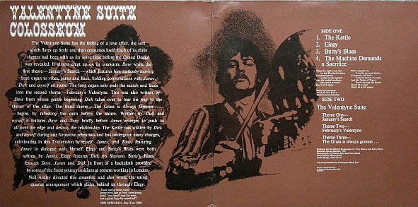 Colosseum : Valentyne Suite (LP, Album, RE, Gat)