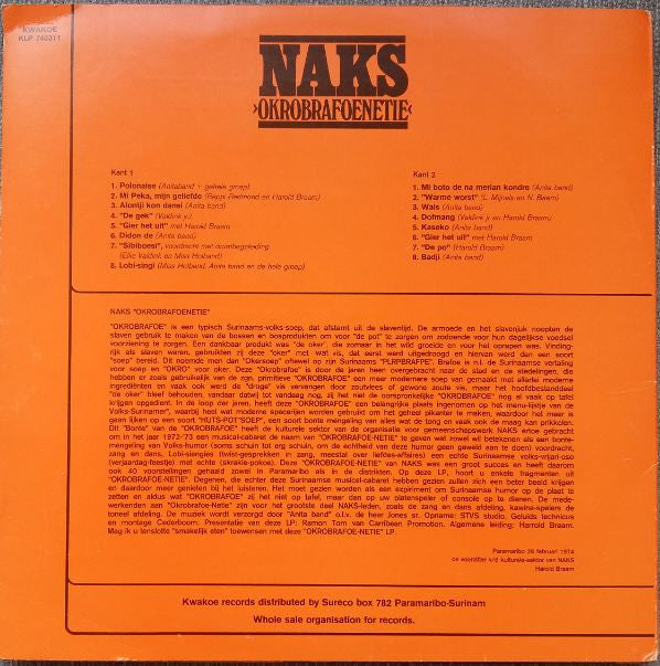 N.A.K.S. : Okrobrafoenetie (LP)
