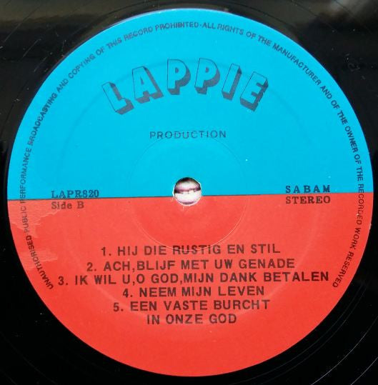 Groot Bazuinkoor Lappie Productions : Groot Bazuinkoor Lappie Productions (LP)