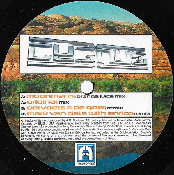 Cygnus X : The Orange Theme (The Remixes) (12", RE)