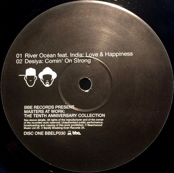 Masters At Work : The Tenth Anniversary Collection (Part One 1990 - 1995) (4xLP, Comp + Box)