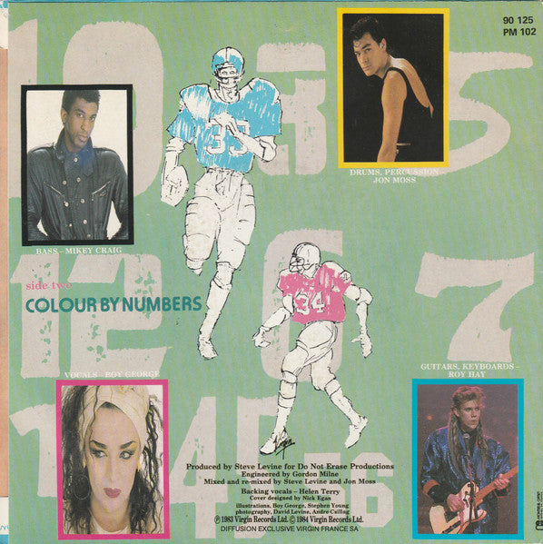 Culture Club : Miss Me Blind (7", Single)