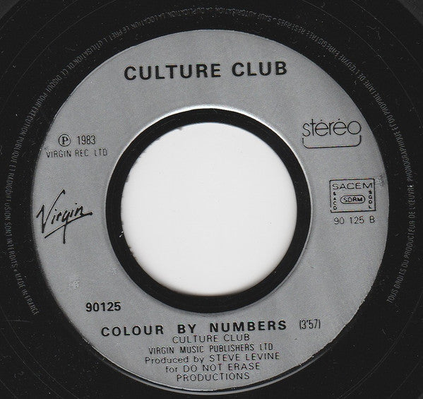 Culture Club : Miss Me Blind (7", Single)