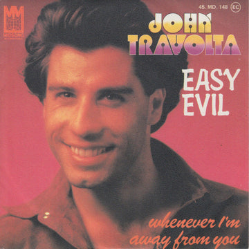 John Travolta : Easy Evil (7", Single)