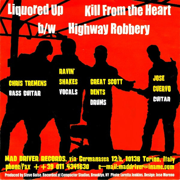 The Morning Shakes : Let's Get Liquored Up!! (7")