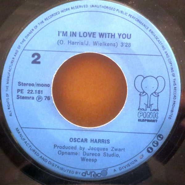 Oscar Harris : Since I Met You Baby (7", Single)