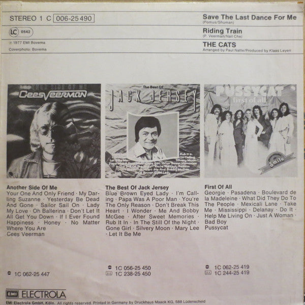 The Cats : Save The Last Dance For Me (7", Single)