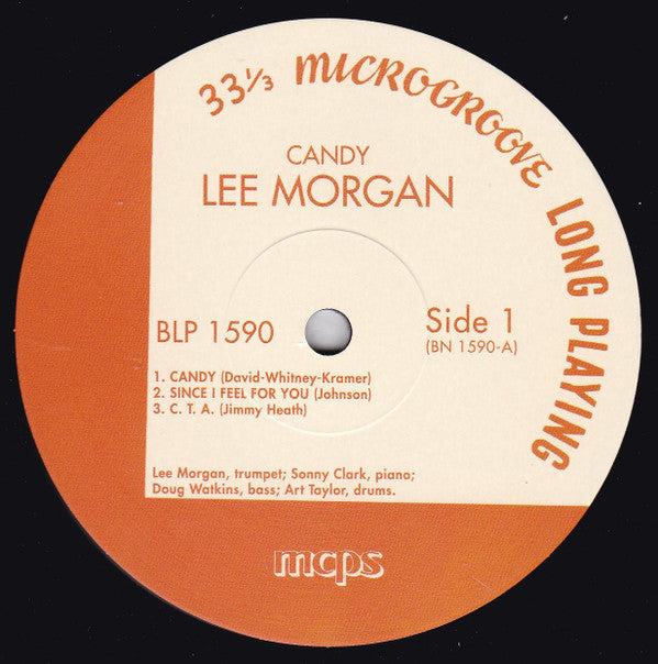 Lee Morgan : Candy (LP, Album, Ltd, RE, Unofficial)