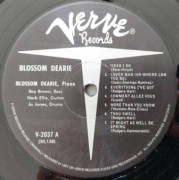 Blossom Dearie : Blossom Dearie (LP, Album, Mono, RE, 180)