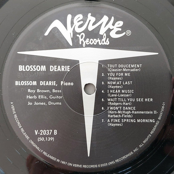 Blossom Dearie : Blossom Dearie (LP, Album, Mono, RE, 180)
