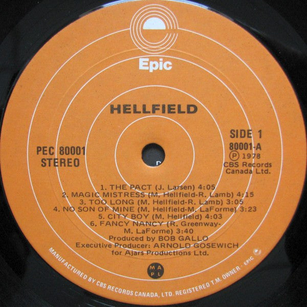 Hellfield : Hellfield (LP, Album)