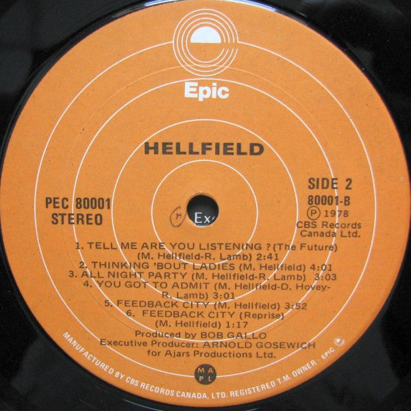 Hellfield : Hellfield (LP, Album)
