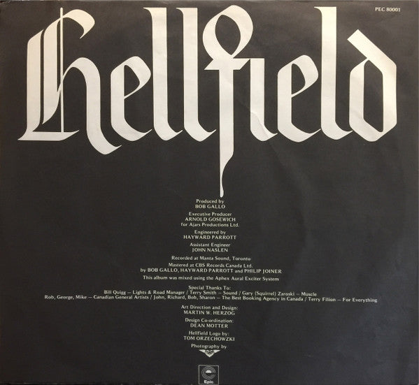 Hellfield : Hellfield (LP, Album)