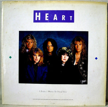 Heart : I Didn't Want To Need You (12", Single, Ltd, Pos)