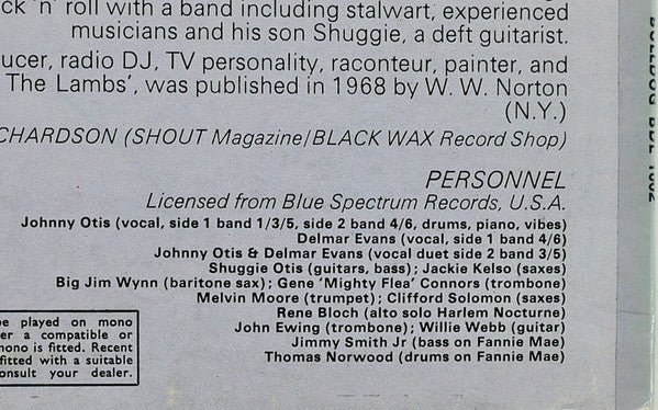 Johnny Otis : Great Rhythm & Blues Vol. 3 (LP)