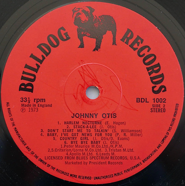 Johnny Otis : Great Rhythm & Blues Vol. 3 (LP)