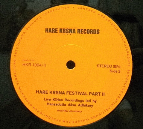 Unknown Artist : The Beautiful Hare Krsna People (2xLP, Gat)